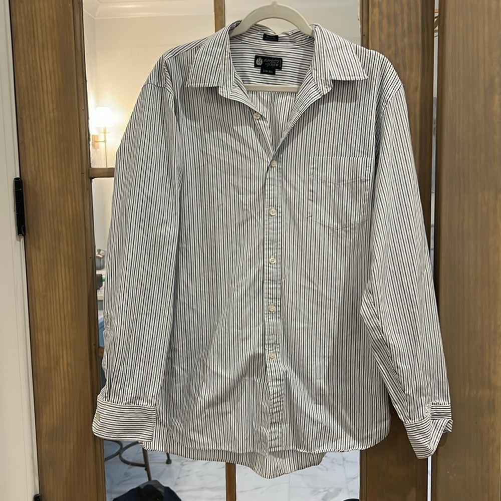 JCrew men’s dress shirt large